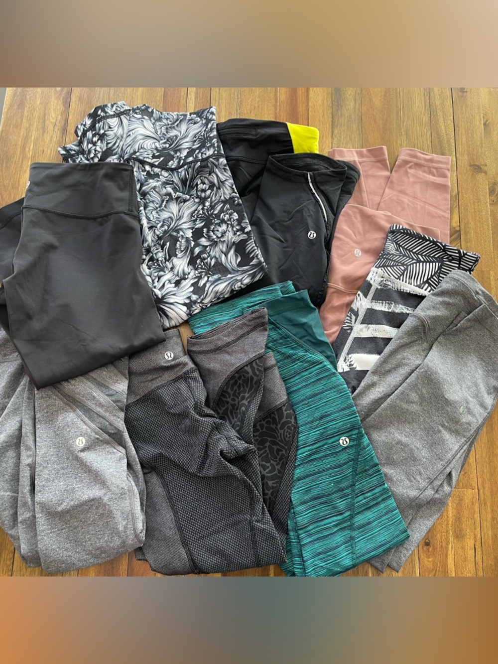 Lululemon leggings bundle 9 pairs size 6